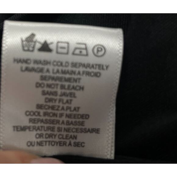 Halston Heritage Dress Womens S Black Ruffle Hem Mini Cocktail Party Minimalist - Picture 12 of 12